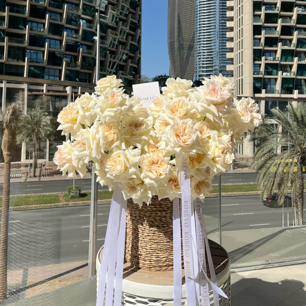 Heart of White Roses