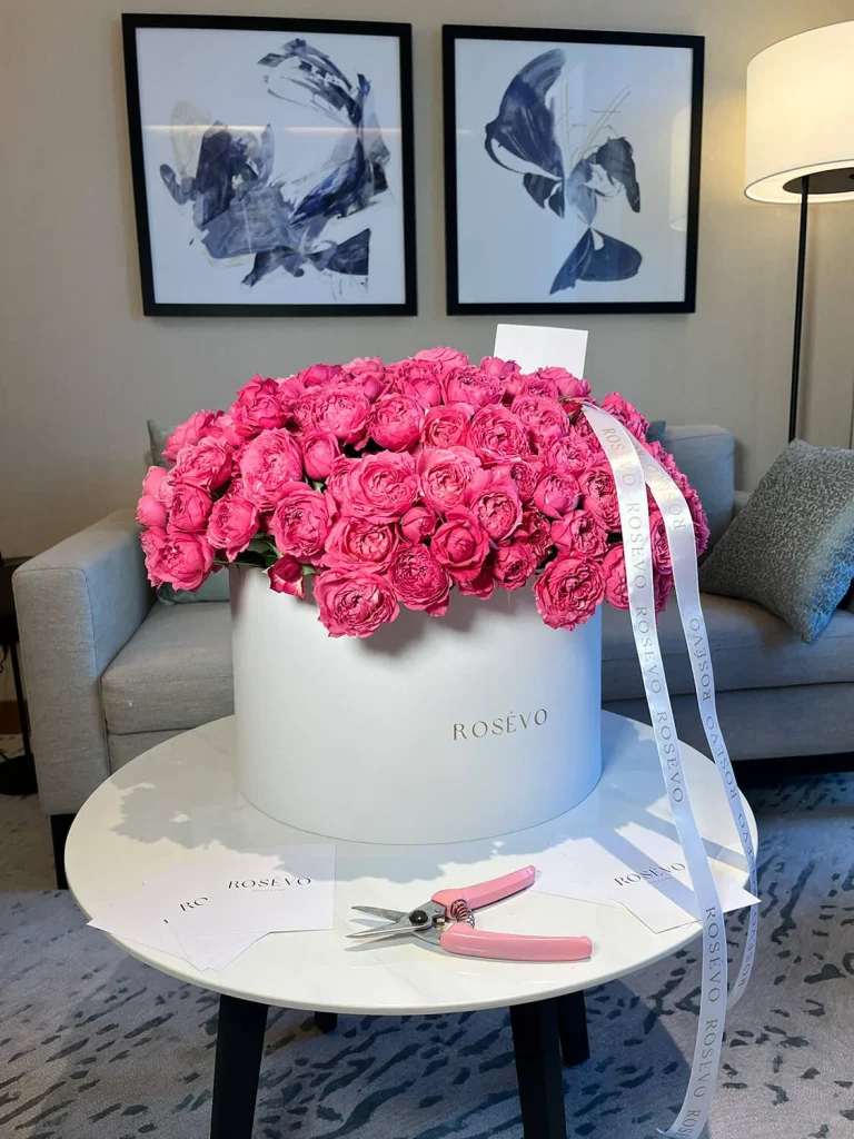 Box of Cherry Roses - Image 3