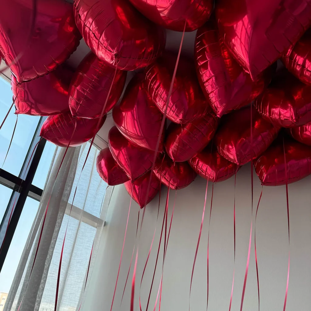 Red Foil Hearts - Image 2